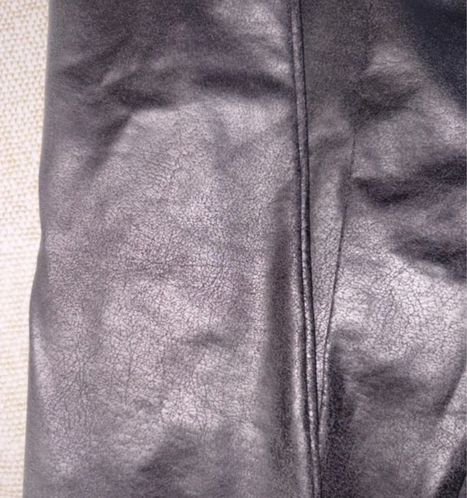 Pantaloni imitatie piele XS