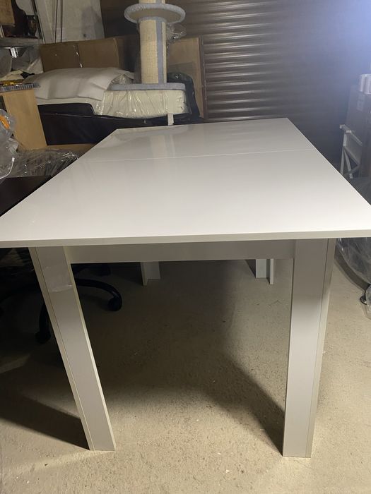 Разтегателна трапезна маса HOMCOM