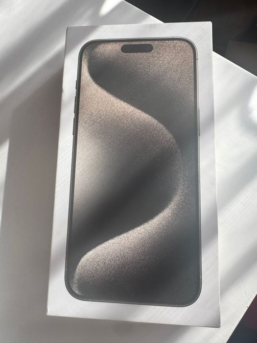 iPhone 15 Pro Max , 256GB, 5G,Natural Titanium NEW, SIGILAT