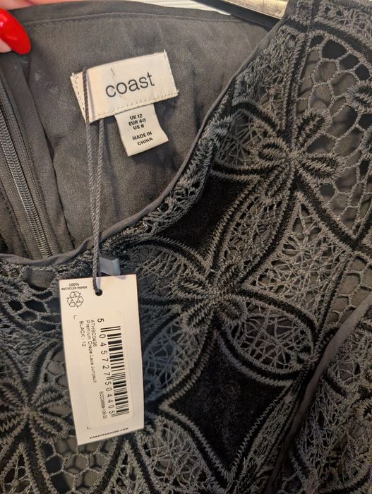 Salopeta Coast neagra mărimea 40