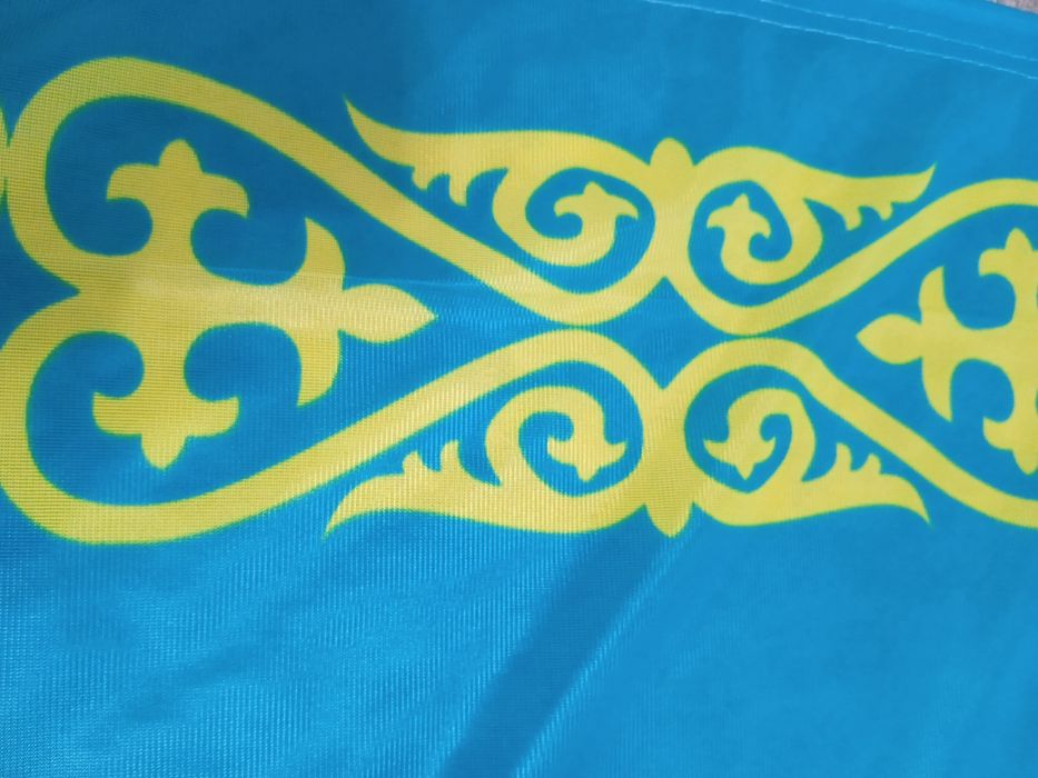 Флаг Казахстана.