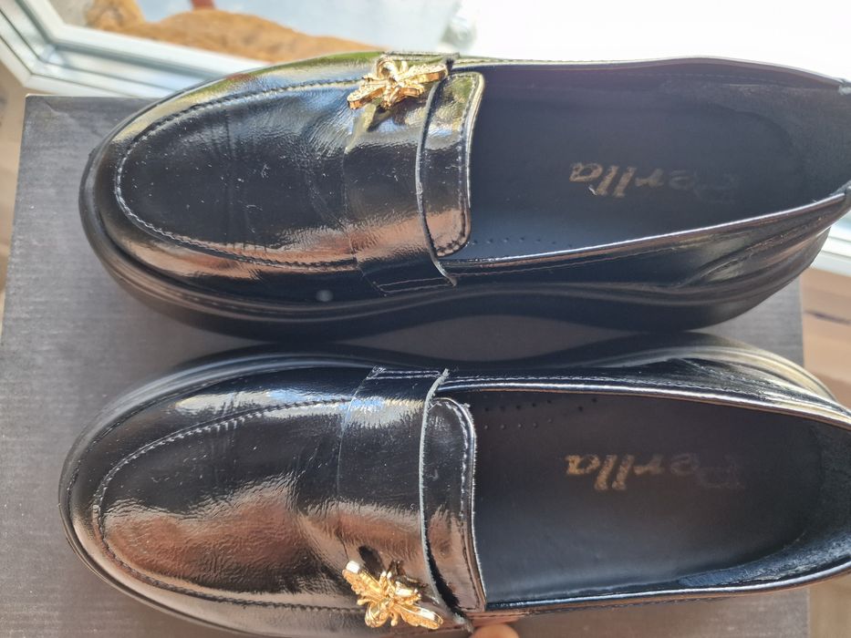 Pantofi din piele - interior/exterior- mărime 34