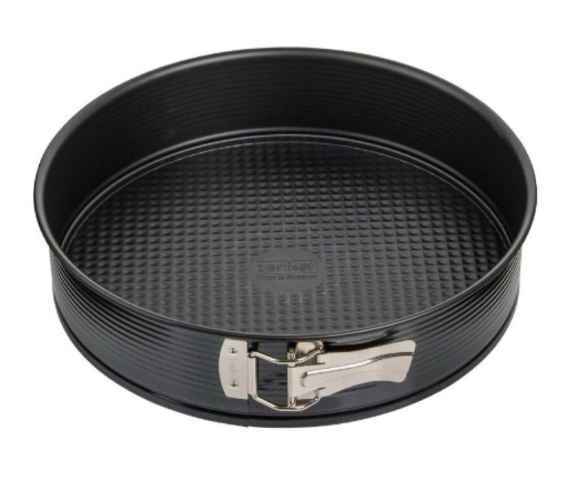 Стоманена форма с тефлоново покритие и 2 дъна – Черен мат