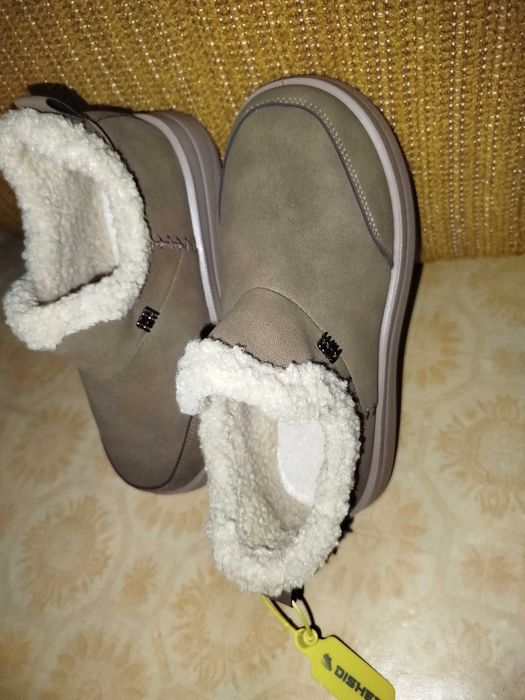 Женские ботиночки, теплые