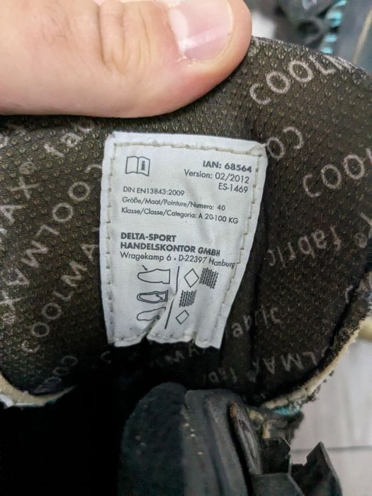 Vand Role Crivit nr 40