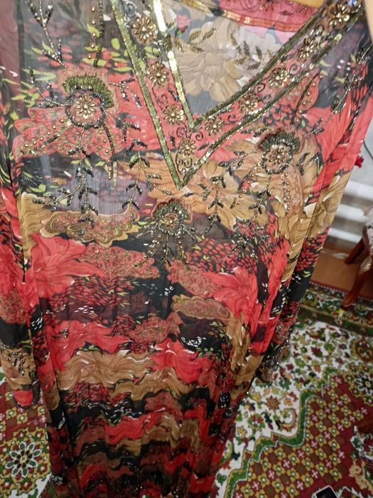 Платье блестящее женское