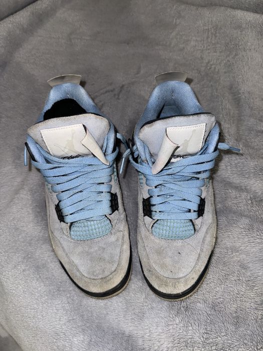 Adidasi jordan 4 university blue unc