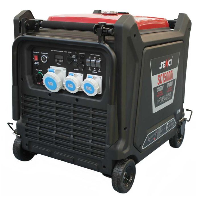Generator inverter SENCI SC-15000i P. max. 13,0 kW, 230V, AVR cu ATS