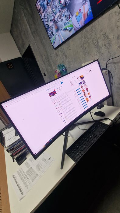 Monitor  gaming  MSI MAG 341CQP QD-Qled