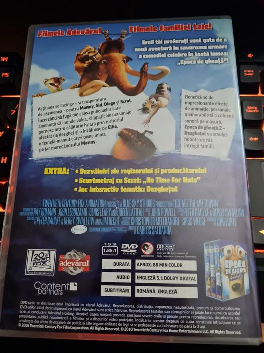 Ice Age 2: The Meltdown - Epoca de Gheata 2: Dezghetul DVD Adevarul