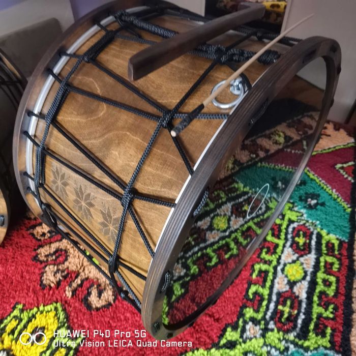 Наличен Професионален Гравиран Битов тъпан 20 инча само за ценители