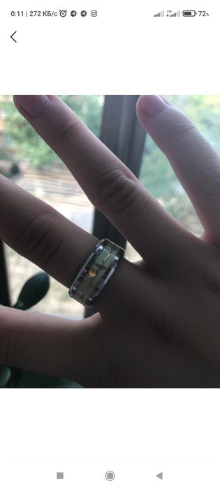 Sevishganlar uchun tunda yonadigan uzuk