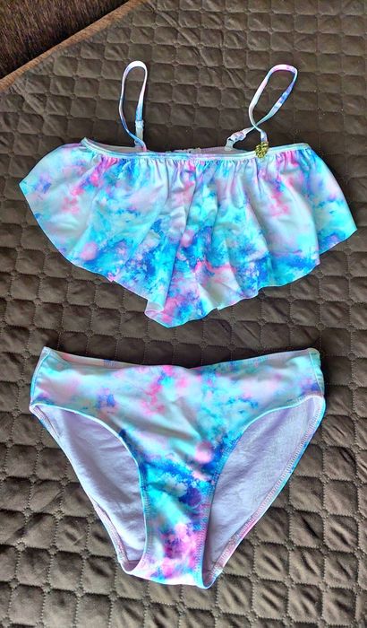 Детски бански от 2 части, за 8-10г