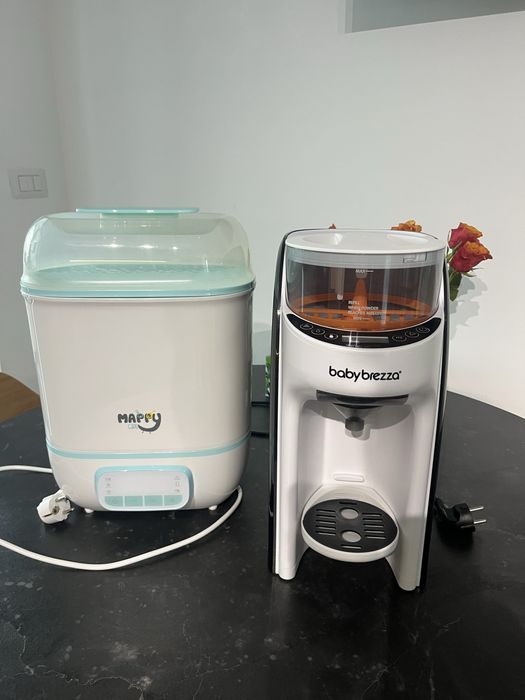 Espressor de Lapte Praf Formula Pro Advanced White de la BabyBrezza