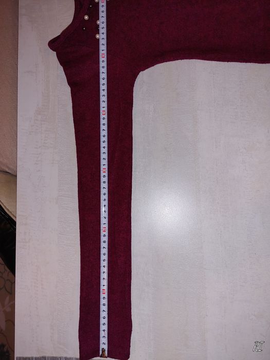 Блуза дамска цвят бордо