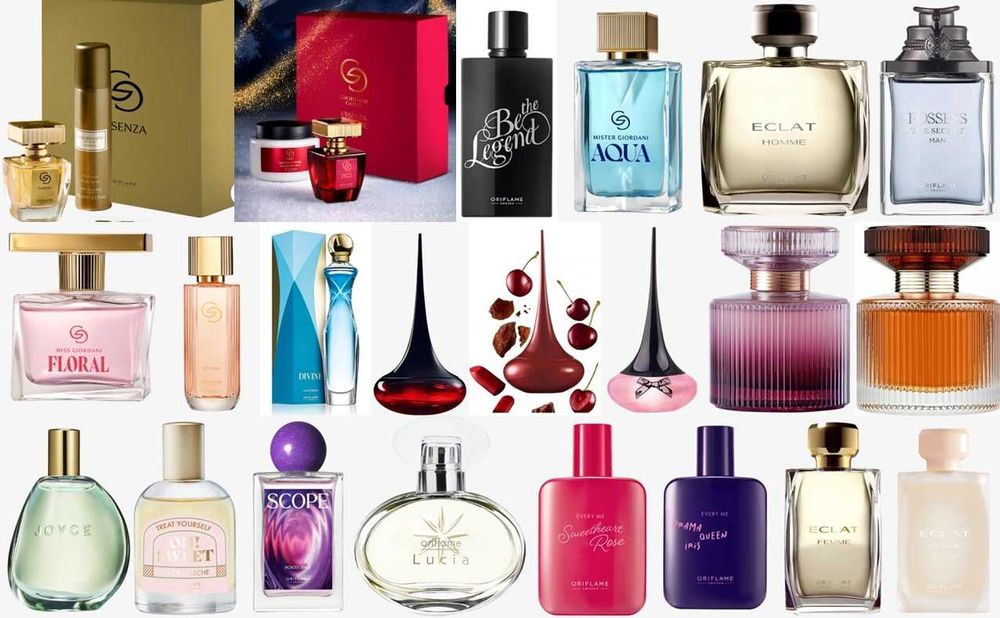 ORIFLAME-Love Potion,Eclat,Infinita,Giordani,Amber,Divine