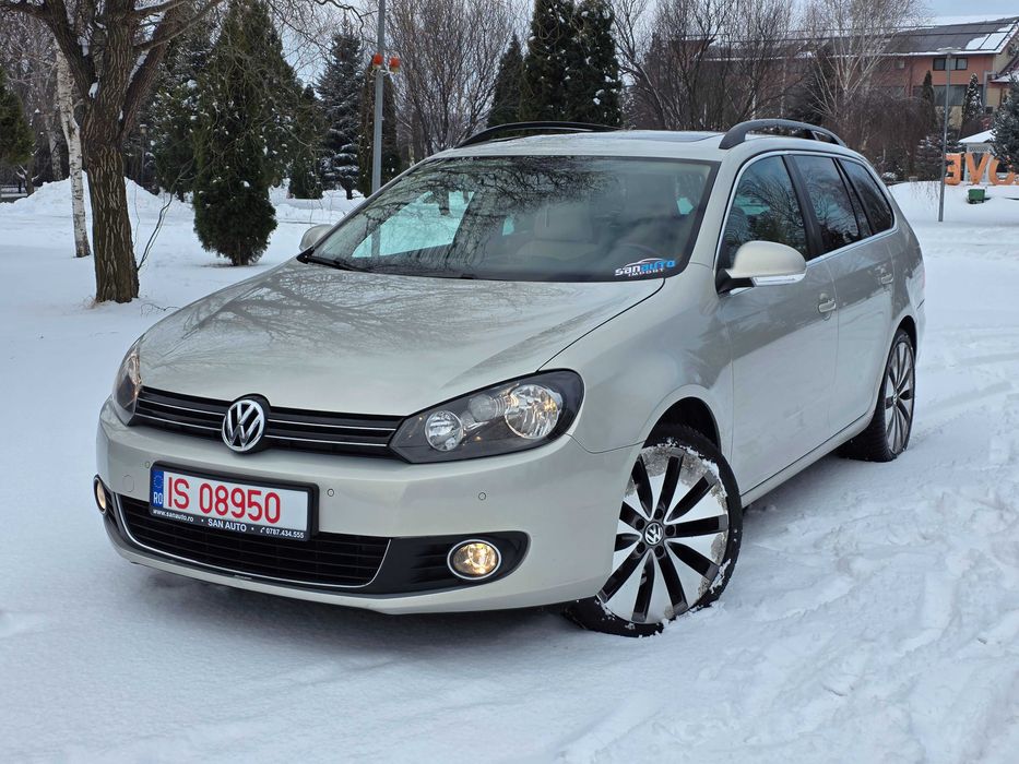 VW Golf VI 2010 1.6 TDI 105 CP euro 5 / RATE fara avans