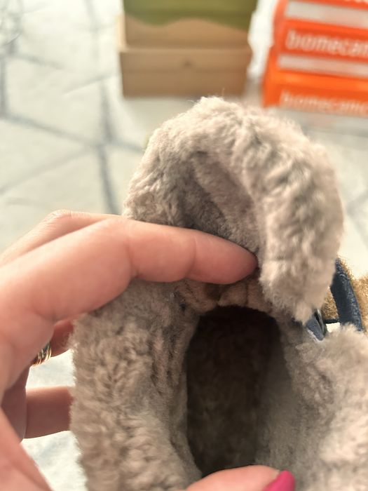 Ghete Froddo denim, imblanite cu lana