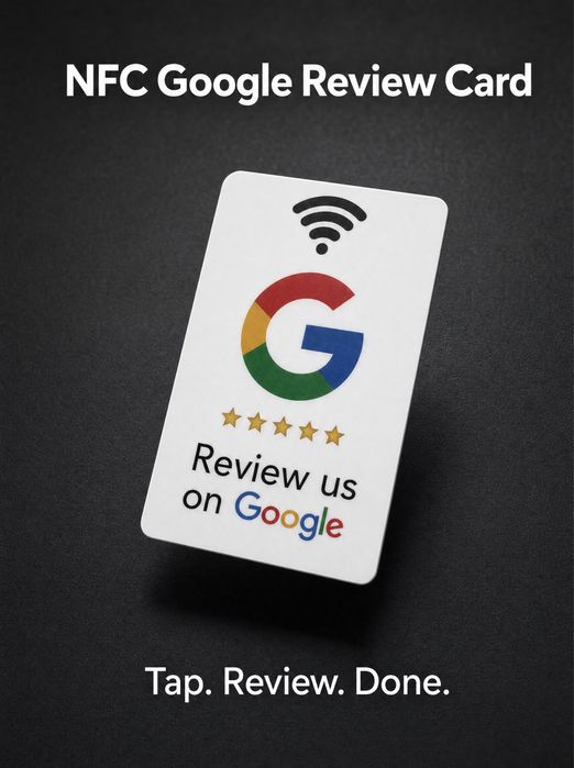 NFC карти за Google Reviews
