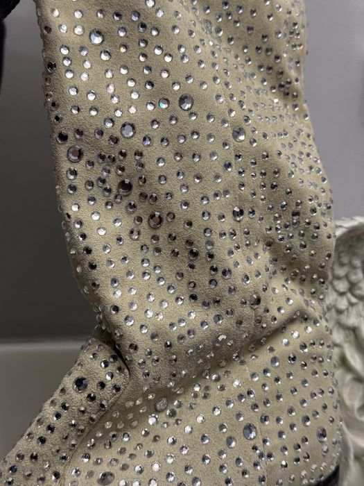 Ботфорды с камнями