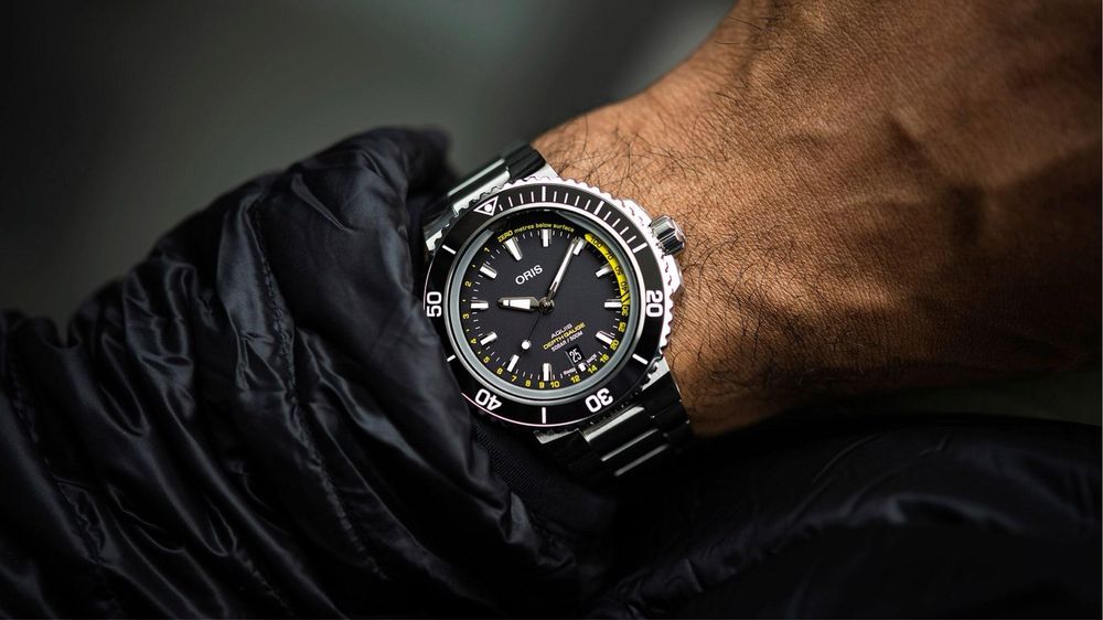 Oris Aquis Depth Gauge