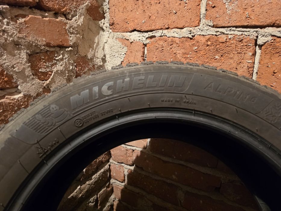 Set 4 anvelope iarnă Michelin Alpin 6, 205/55 R17, DOT 5219