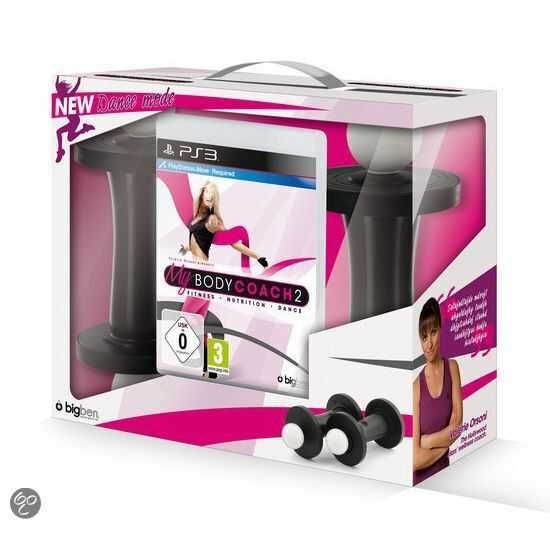 Set gantere si joc fitness pentru Nintendo Wii / PlayStation Move PS3