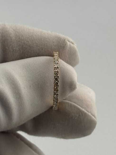 Кольцо-дорожка с бриллиантами 0,32 ct