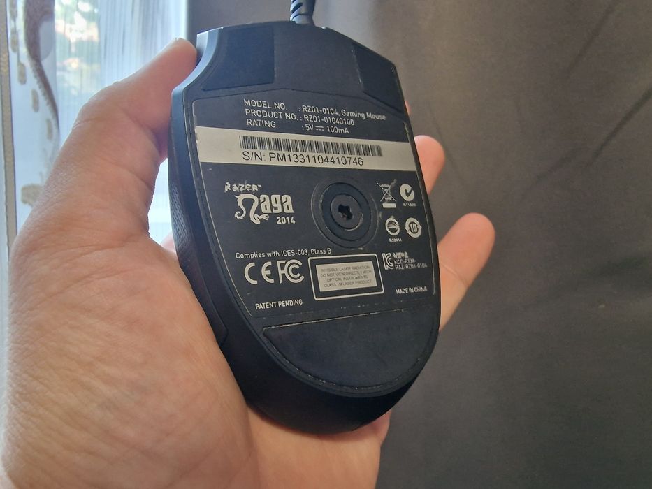 Mouse Gaming Razer Naga 2014 – 19 Butoane (Ideal MMO/MOBA) – Original