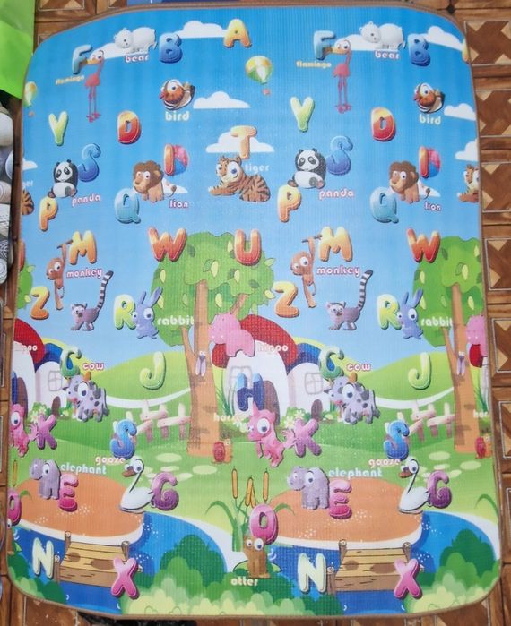 Двухсторонний детский коврик