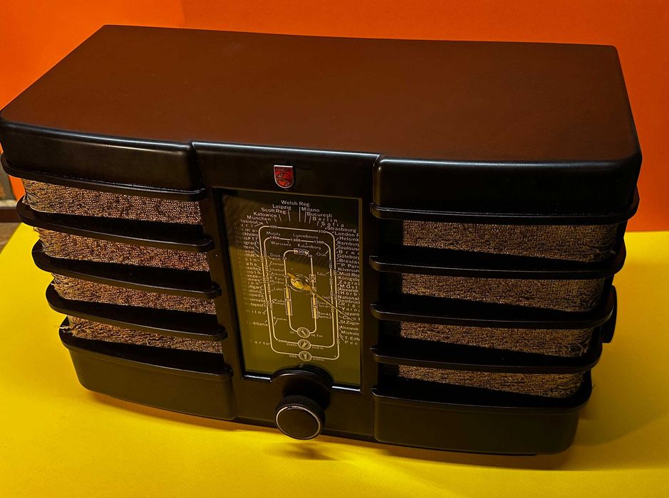 Антично Ретро Немско Радио Philips 215A  / 1938 г.