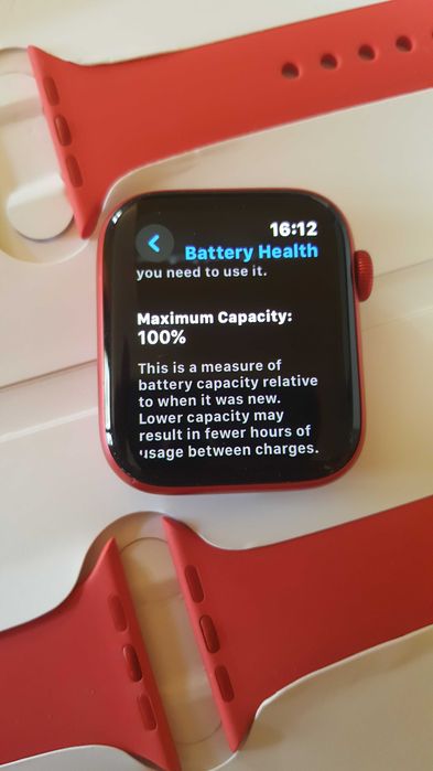 Apple Watch 6 44mm. GPS+Cellular 100% Батерия