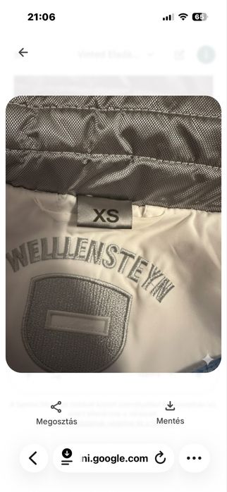 Geaca alba welensteyn xs