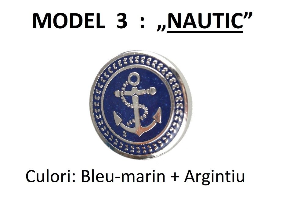 NASTURI METALICI ELEGANTI (cu picior) pentru sacou barbatesc