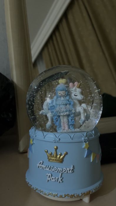 Музыкальный стеклянный шар