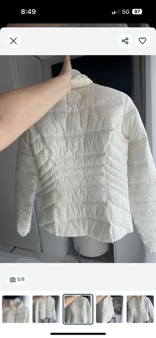 яке Guess , бял цвят