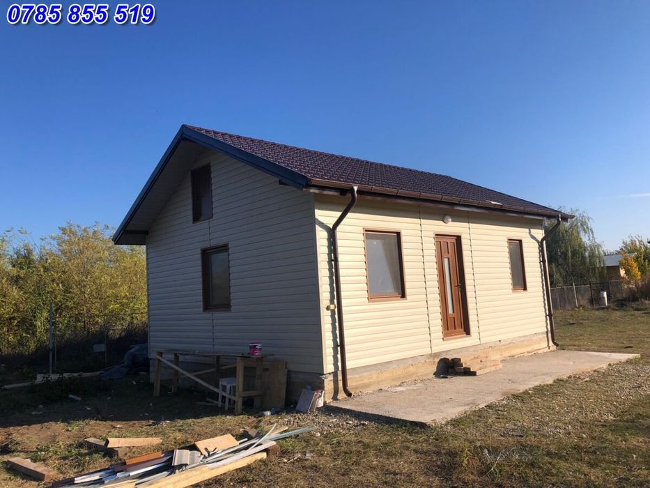 Construim case din structura metalica și panou sandwich