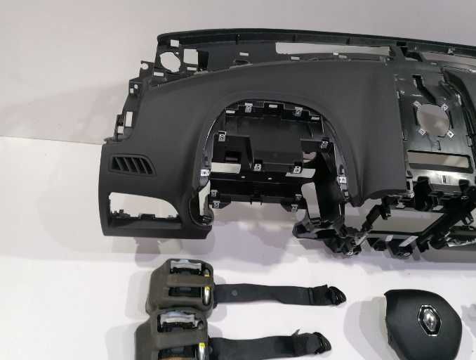 Renault Koleos II plansa de bord kit airbag volan pasager set centuri