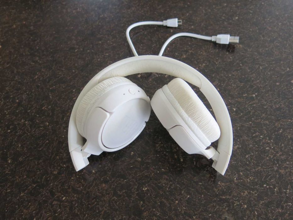 Безжични слушални JBL TUNE 500BT, Бели