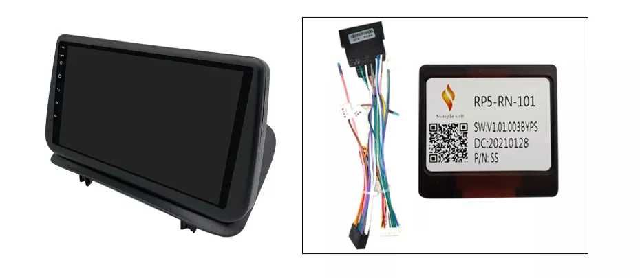 NAVIGATIE Android 14 Renault Clio 3 1/8 Gb Waze CarPlay + CAMERA