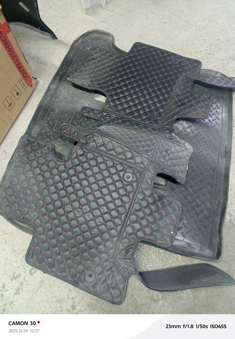 Полики коврики на prado 120