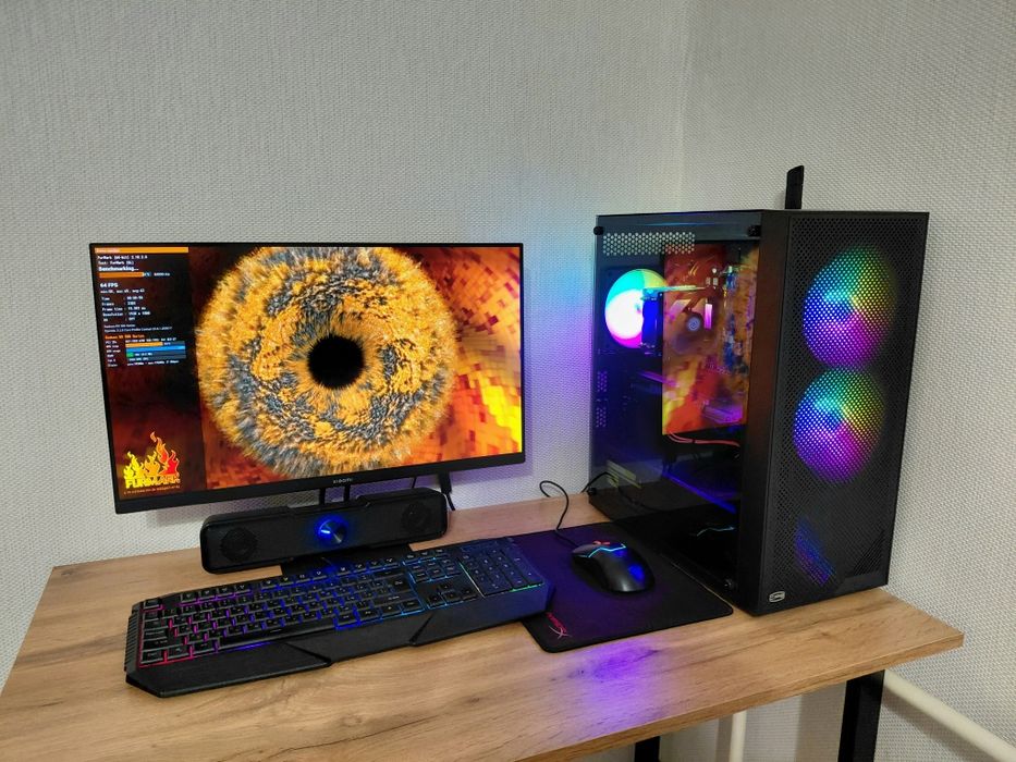 Игровой ПК системный блок i5 / RX 580 / 16GB / SSD