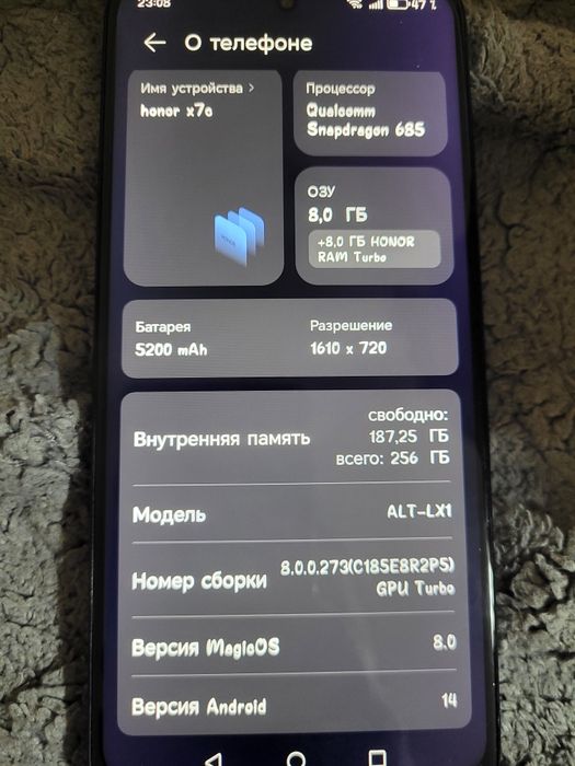 Продам honor x7c