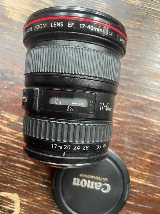 Obiectiv Canon EF 17-40mm f/4L USM – Autofocus Ultrasonic, Seria L