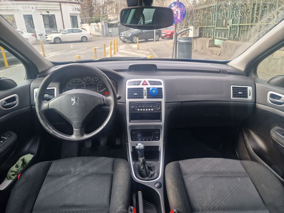 Peugeot 307, 1.6 benzina, an 2007, cutie manuala,xenon,rulaj 190000 km