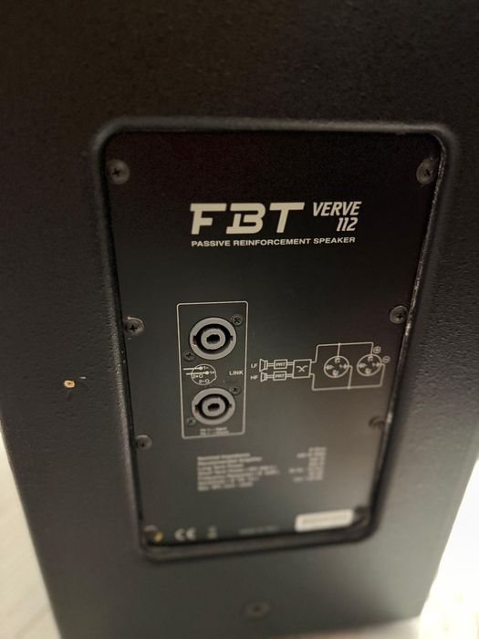 Vând boxe  Fbt Verve 112