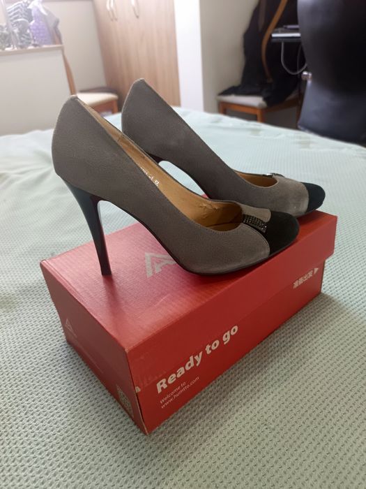 Туфли замшевые размер 37