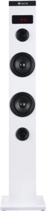 NGS SKY CHARM, Домашна аудио микросистема, Бял, 50 W, FM, LED