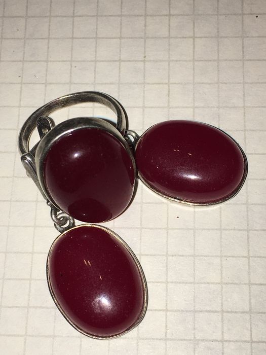 Серьги СССР серебро