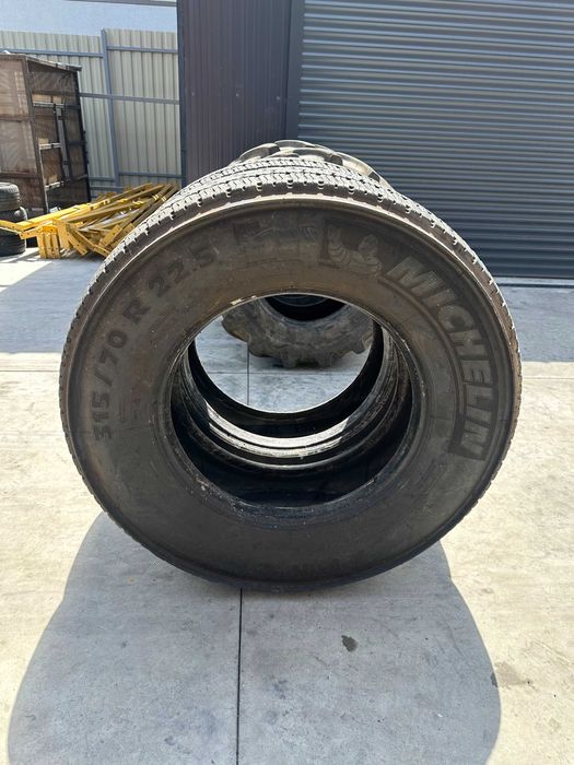 Michelin AntiSplash 315/70R22.5 - Anvelope Camion, Stare excelenta, Garantie 100%!